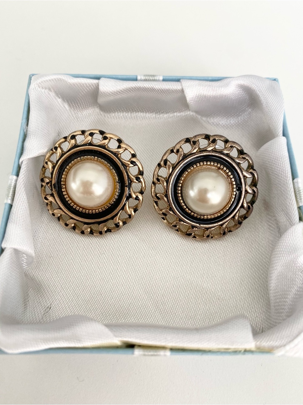 Chunky Round Stud Earrings